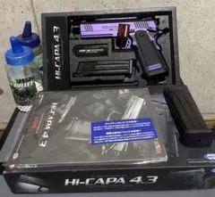 東京マルイ　Hi-CAPA 4.3 10禁　ガスブロ　+予備マガジン1個　塗装品のサムネイル