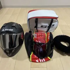 K*n様 LS2 フルフェイスヘルメット国内仕様マッドブラック 「L」本体 シーのサムネイル