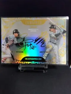 【300牧限定】2026 BBM 2nd 鈴木叶＆田中陽翔 金箔サインカード