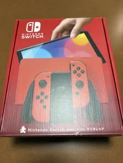 Nintendo Switch 有機ELモデルマリオレッド　SD 128GB付き