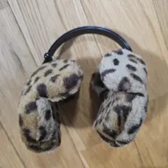 東京ディズニーリゾート　ミッキー　ヒョウ柄　イヤマフ　耳当て　希少