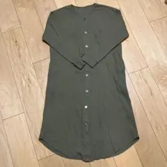 マタニティパジャマ　前開きワンピースM〜L