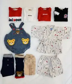 ミキハウス80まとめ売り(9点セット)美品