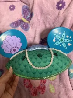 フロリダディズニー限定　アリエルイヤーハット