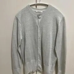 MACPHEE グレー 長袖カーディガン