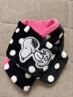 キッズ　スヌーピー　マフラー