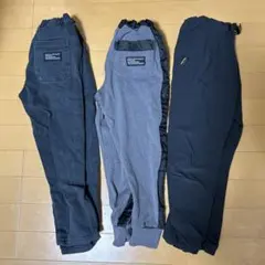 ロングパンツ 3点セット グレー ブラック2