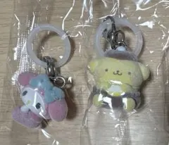 サンリオ ふわふわめじるしアクセサリー baby ベビー　マイメロ　ポムポム