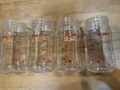 Pigeon 哺乳瓶 4本セット（キズあり）