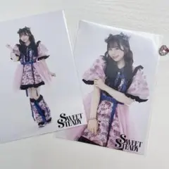 栗田なつか 【美品】 生写真 SWEET STEADY すいすて 飴と花 衣装