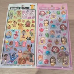 ボンボンドロップシール　ディズニー　クラシック　プリンセス
