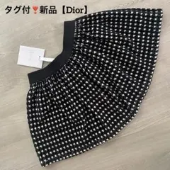 タグ付❣️新品【Dior】 ディオール スカート 千鳥格子フランス製　サイズ4のサムネイル
