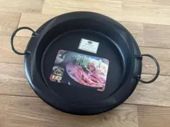 未使用　南部鉄器　 すき焼き鍋　30センチ Amazon｜岩鋳 Iwachu すき焼き鍋 南部ツル付30 黒焼付 内径30cm