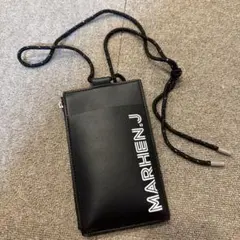 【未使用品】マルヘンジェイ MARHEN.J スマホショルダーケース　黒
