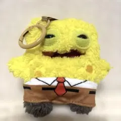 【新品】FUGGLER キーリング　ぬいぐるみ　スポンジボブ　ファグラー