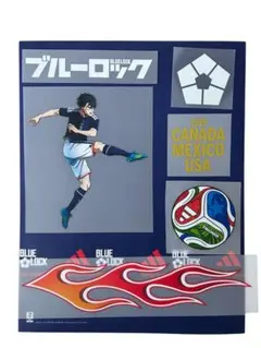 ま*様 ブルーロック adidas ゼビオ 日本代表 2026 シール 糸師 冴