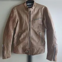 ヴァンキッシュ　シングルライダース VANQUISH 革ジャン ライダース / ヴァンキッシュ カウレザー