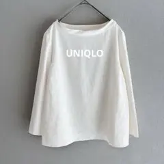 UNIQLO/ボートネック ブラウス/ビジネス/セレモニー/二次会/3731
