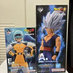 一番くじドラゴンボール ブルマ 孫悟飯 フィギュア