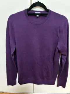UNIQLO パープル ニットセーター M