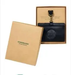 新品未使用品　Starbucks IDカードホルダー 黒