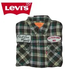 Levi's リーバイス チェックシャツ ワッペン 長袖のサムネイル