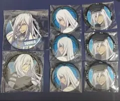 家庭教師ヒットマンREBORN！　缶バッジ　スクアーロ まとめ売り 8点