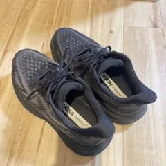 HOKA Clifton 9 ブラック　25.5センチ