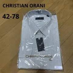 CHRISTIAN ORANI 縦縞シャツ