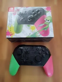 Nintendo switch プロコン(splatoon2) ジャンク品 - メルカリ