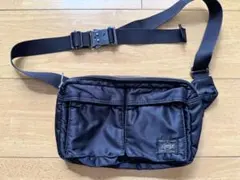【美品/希少】PORTER タンカー ウエストバッグ ブラック