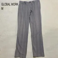 （752）GLOBAL WORK チェック柄パンツ