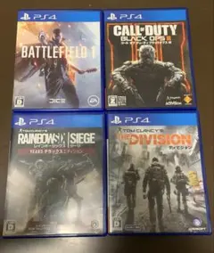 PS4カセット4点セット
