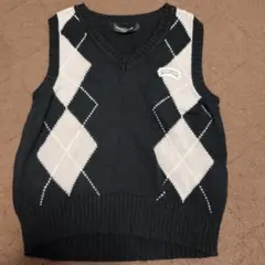 COMME CA ISM ベビーベスト 90 ネイビー