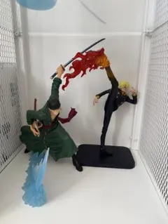 ワンピース フィギュア ゾロ サンジ 2体セット