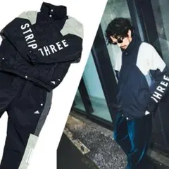 常田大希着用 adidas アディダス トラックパンツ