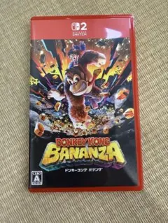 美品　Nintendo Switch2 ドンキーコングバナンザ