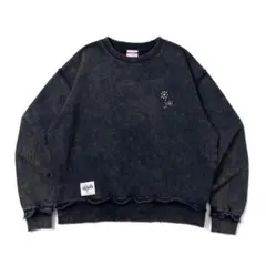 Badway Flower studs sweat （sizeM）