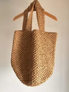 ZARA HOME ストロートートバッグ ベージュ