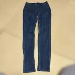 UNIQLO デニムレギンスSサイズ ダークブルー