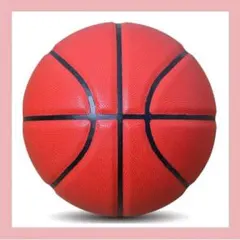 【MINDCOLLISION】バスケットボール サイズ5 レッド 赤 新品