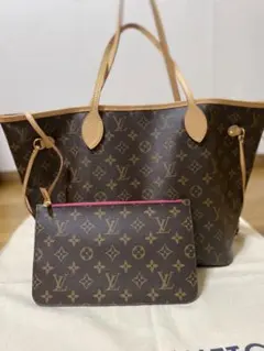 【極美品】LOUIS VUITTON ネヴァーフル MM トートバッグ ピンク