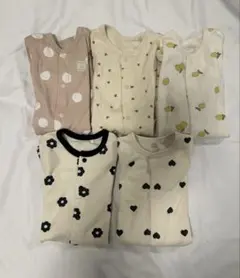 カバーオール　西松屋　5点セット