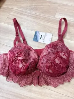 チュチュアンナ Glamagic ブラジャー ワインレッド レースのサムネイル