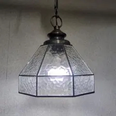 ナショナル　ペンダントライト　ステンドグラス