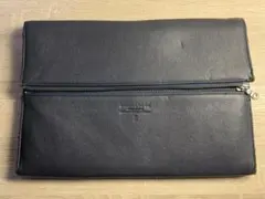 TK クラッチバッグ　ネイビー