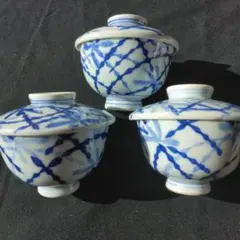 茶碗蒸し　蓋付き小鉢　蓋付器　食器　レトロ
