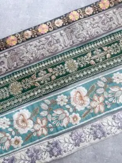 インド刺繍リボン オークション