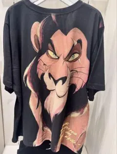 スカー 半袖Tシャツ ブラック SCAR ライオンキング