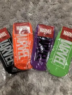 MARVEL マーベル カラフル靴下 4足セット 19-24cm ①